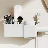 Adhesive Wall Mount Hair Dryer Holder Rack